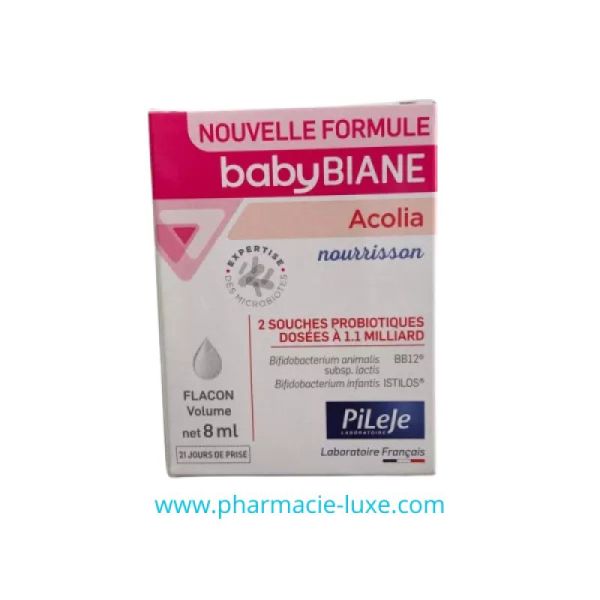 Babybiane Acolia Nourrisson 8 ml – Lactobacillus gasseri & Microbiote Bébé