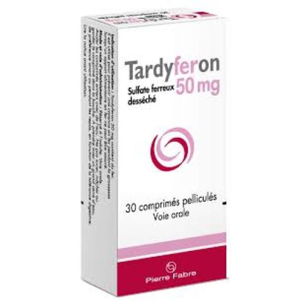Tardyferon 50Mg Cpr Enr Plq/30