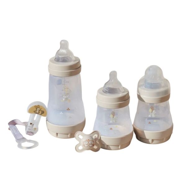 Coffret de naissance MAM couleur SABLE 5 produits