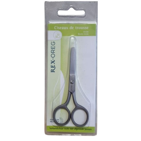 Ciseaux de trousse droits bouts ronds